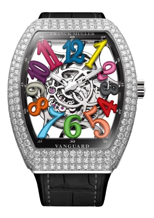 FRANCK MULLER Vanguard Dragon Slim Skeleton V 41 S AT SQT COL DRM D DRAGON Replica Watch